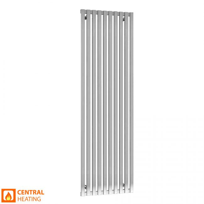 480mm Wide - 1500mm High Stainless Steel Flat Panel Designer Radiator ...