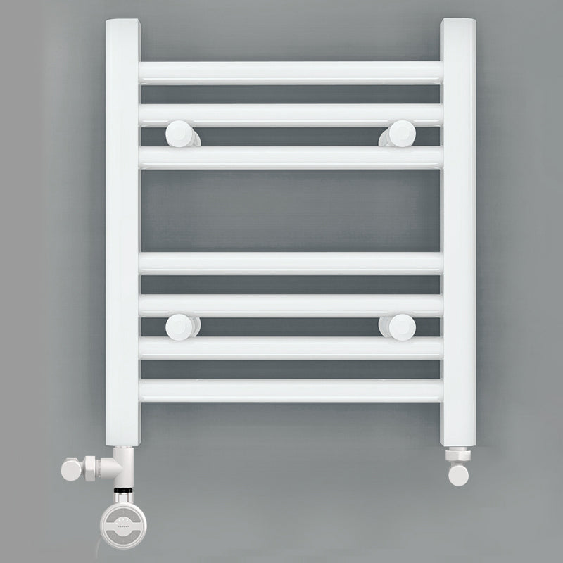 White towel radiator 400mm wide sales