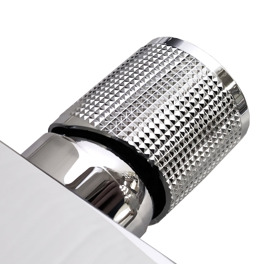 Tap Rotating Handle Chrome Basin Mixer Tap with Rotary Handle – Single Lever Brass Bathroo ...