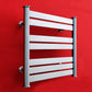 560mm Wide - 480mm High Stainless Steel Heated Towel Rail Radiator Ladder Flat Bathroom