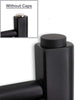 2 Black Cover Cap for Radiators blanking plug and Air vent valves
