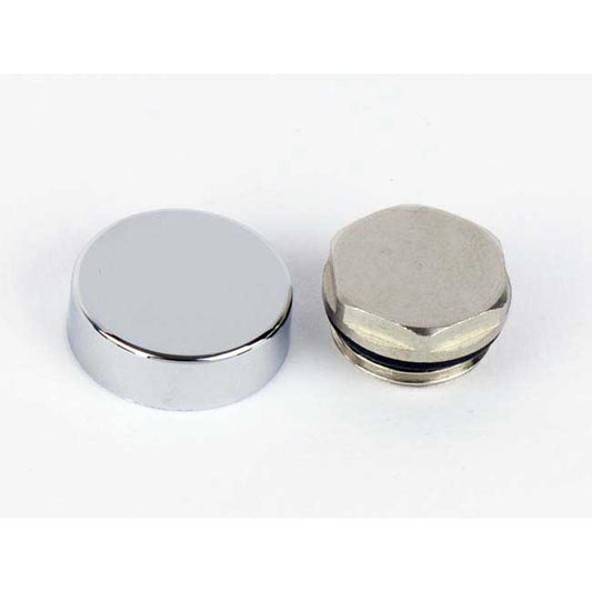 Chrome Cover Cap & Blanking plug 
