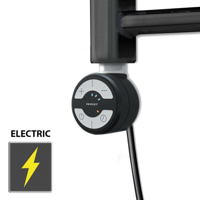  Terma MOA Thermostatic Electric Element for Heated Towel Rail Radiator Black