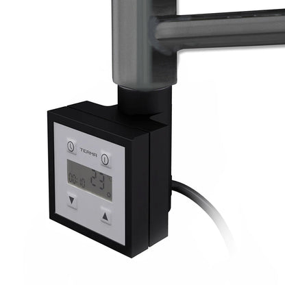  500 mm breit – 1200 mm hoch, anthrazitgrau, elektrischer Handtuchheizkörper 