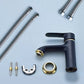 Bathroom Sink Tap Brass Single Lever Faucet Mixer Black White Chrome Gold 