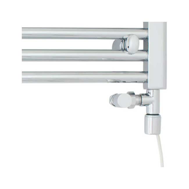 Dual Fuel Towel Rail Heating Element Kit Chrome Non Thermostatic with ...