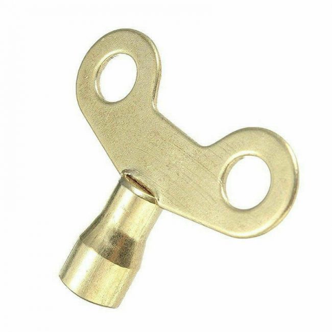  Metal Clock Type Plumbing Switch Keys For Faucet And Water Tap Key 6mm x1
