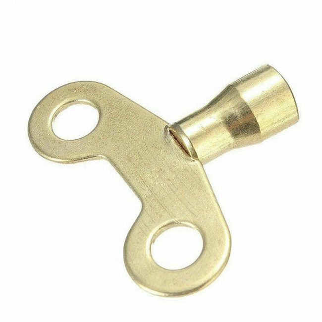  Metal Clock Type Plumbing Switch Keys For Faucet And Water Tap Key 6mm x1