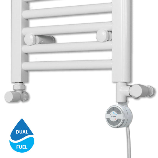 Terma MOA Thermostatic Electric Element for Heated Towel Rail Radiator White Dual Fuel Kit