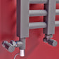 black towel radiators fixing kit 