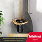 Gold Toilet Brush Holder 