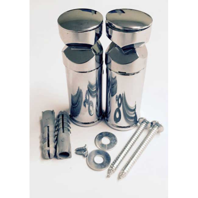 Replacement Wall Mounting Brackets for Chrome Heated Towel Rail Radiat